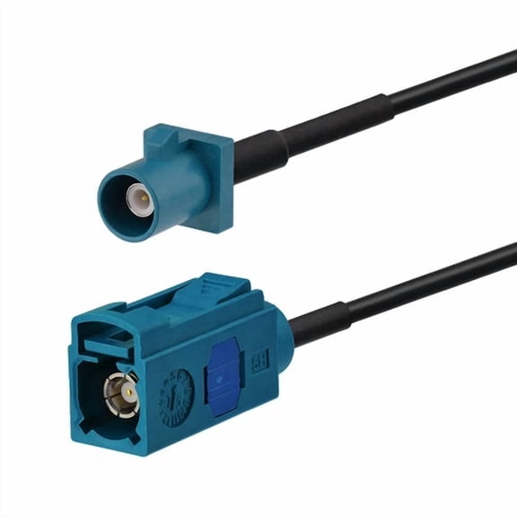 CRESTIN- 10 Ft Fakra Female To Fakra Male Plug Rg174 "Z" Rf Pigtail Cable 3M For Wireless