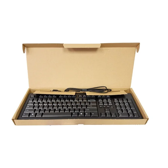 CRESTIN- 104-Key Wired Usb Replacement English Keyboard For Windows 7/2000/Me/Vista/Xp/Pc