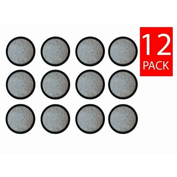 CRESTIN- (12) Premium Replacement Charcoal Water Filter Disks For All Mr. Coffee Machines