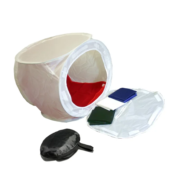 CRESTIN- 16 40x40cm Photo Studio Shooting Tent Light Cube Box SoftBox Kit+4 Backdrops