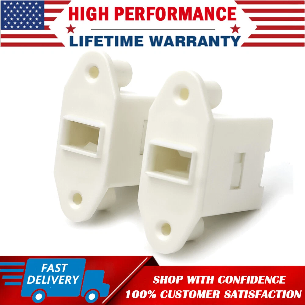 CRESTIN- 2 Pack 137006200 Door Latch Compatible With Electrolux Frigidaire Kenmore Washer