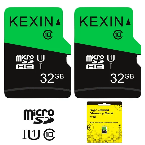 CRESTIN- 2 Pack 32Gb Micro Sd Tf Card Sdhc Class 10 Flash Memory Tf Card For Phone,Camera