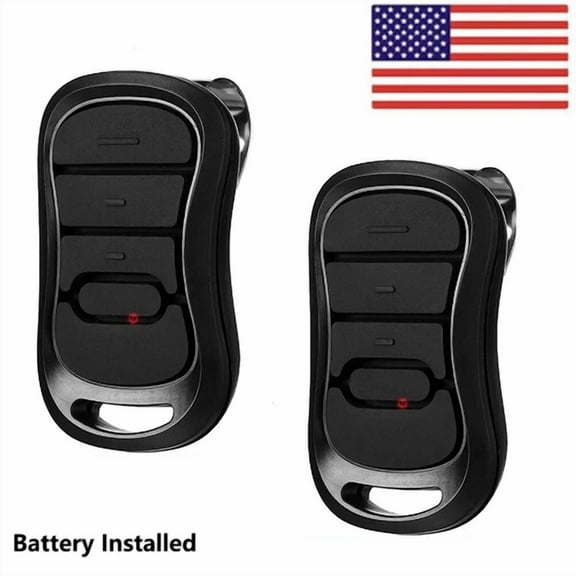 CRESTIN- 2 Pack For Genie Garage Door Remote Intellicode G3T-Bx G3T-R (1997-Current)