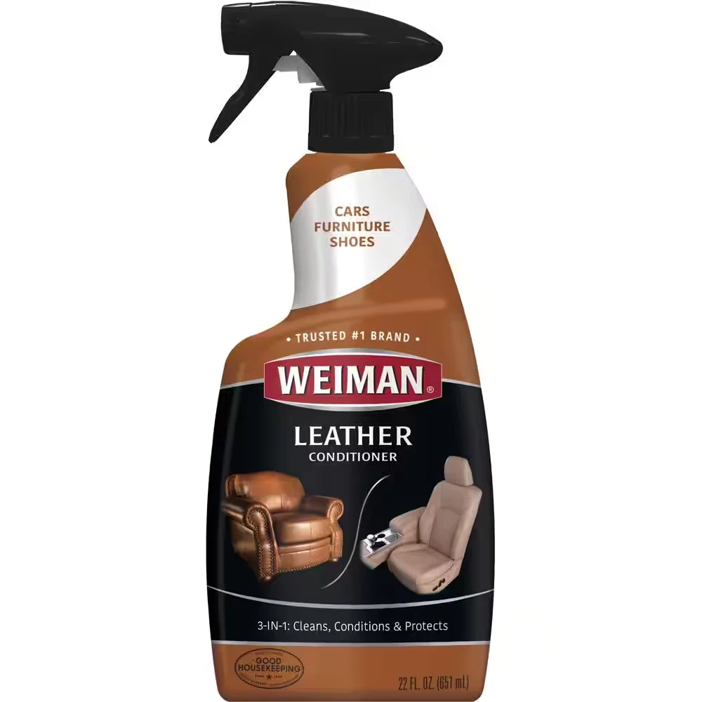 CRESTIN- 22 Oz. Leather Cleaner And Polish Spray