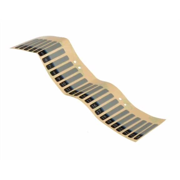 CRESTIN- 25 Labels For Supermicro Mcp-220-00121-0B Hot Swap 2.5" Hard Drive Trays