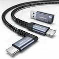 thumbnail image 1 of CRESTIN- 2In1 Link Cable 10Ft Compatible Meta Quest 2 Accessories Pc Charging Data Sync, 1 of 6
