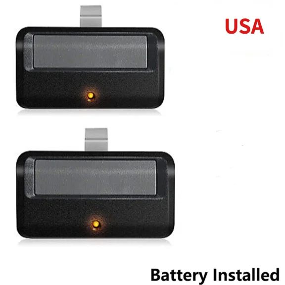 CRESTIN- 2Pcs 891Lm Remote Only For Yellow Learn Button Of Liftmaster Garage Door Opener