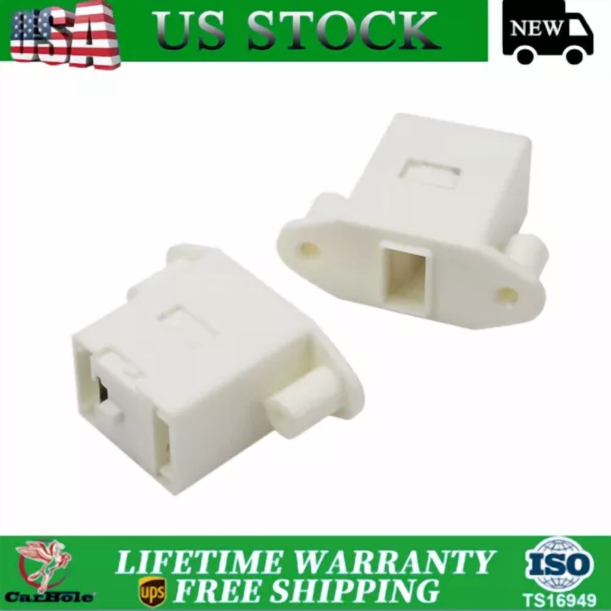 CRESTIN- 2Pcs Door Latch For Electrolux Epwd15Iw1 Epwd15Iw2 Epwd15Kg1 Epwd15Mb1 Epwd15Mb2