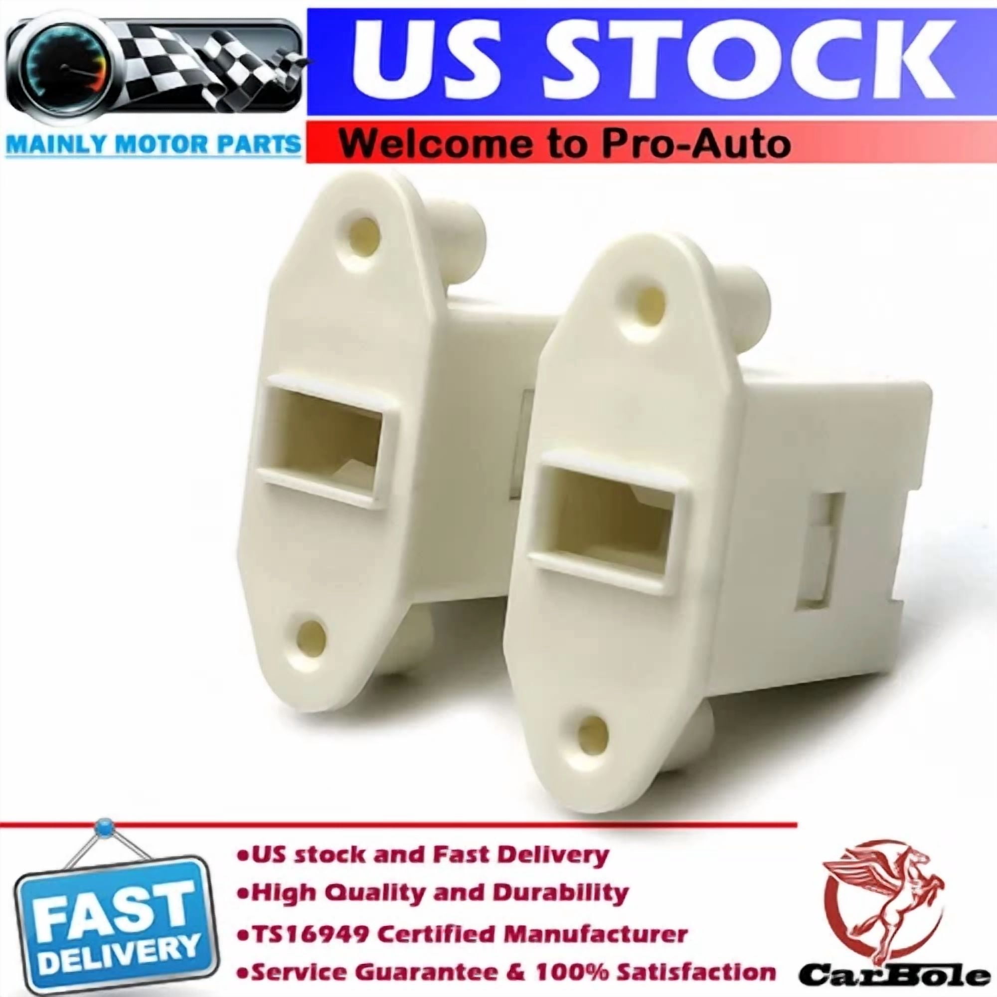 CRESTIN- 2Pcs Door Latch For Electrolux Epwd15Iw1 Epwd15Iw2 Epwd15Kg1 Epwd15Mb1 Epwd15Mb2