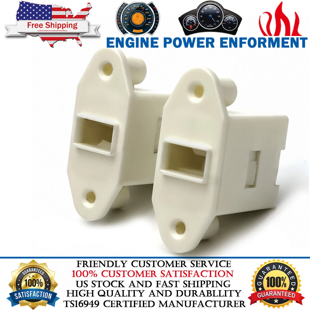 CRESTIN- 2Pcs Door Latch For Electrolux Epwd15Iw1 Epwd15Iw2 Epwd15Kg1 Epwd15Mb1 Epwd15Mb2