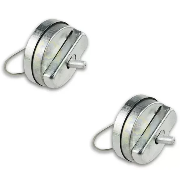 CRESTIN- 2Pcs Metal Hand Buzzer Prank Joke Gag Trick