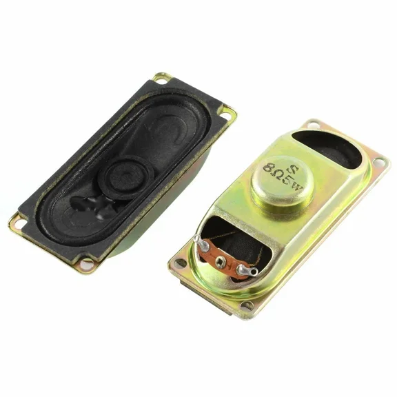 CRESTIN- 2Pcs Oval Shape Micro Speaker 30Mmx70Mm 8 Ohm 8R 5W Speakers