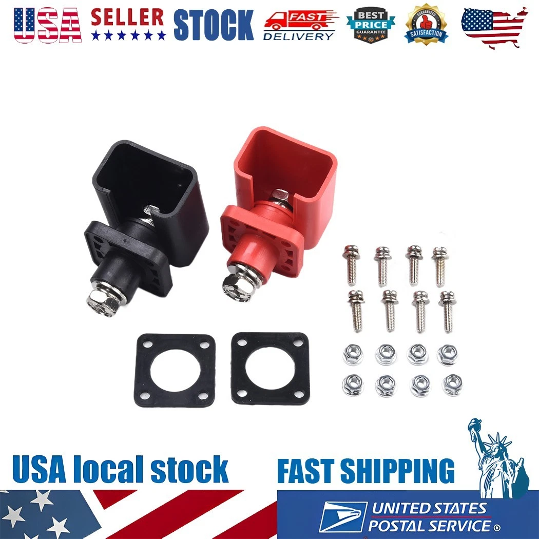 CRESTIN- 2X 200A High Current Energy Storage Terminal Battery Connector Terminal Block