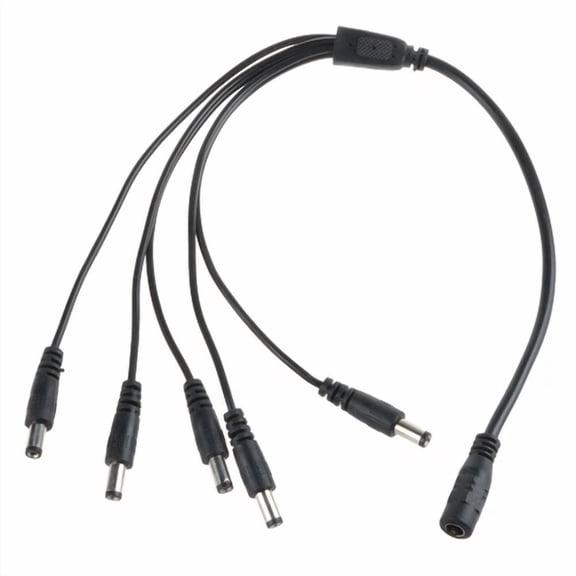 CRESTIN- 3 4 5 Way Guitar Effects Pedal 9V Power Supply Cable Splitter Lead