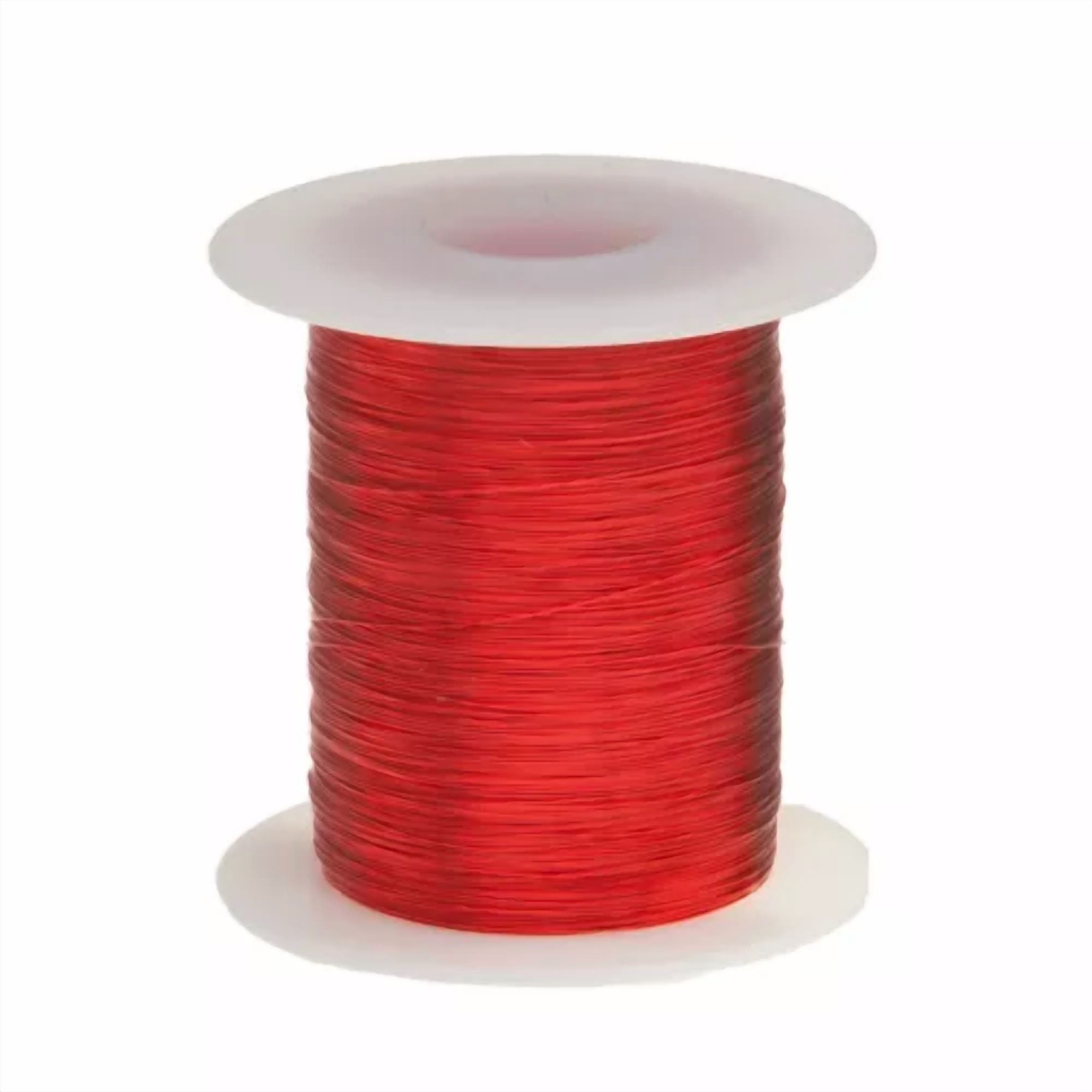 CRESTIN- 31 Awg Gauge Enameled Copper Magnet Wire 2 Oz 507' Length 0.0095 155C Red