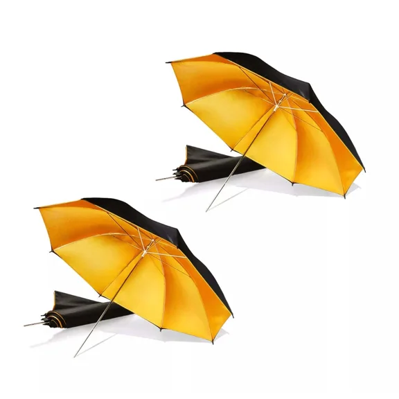 CRESTIN- 33 Inch Gold Color Umbrella