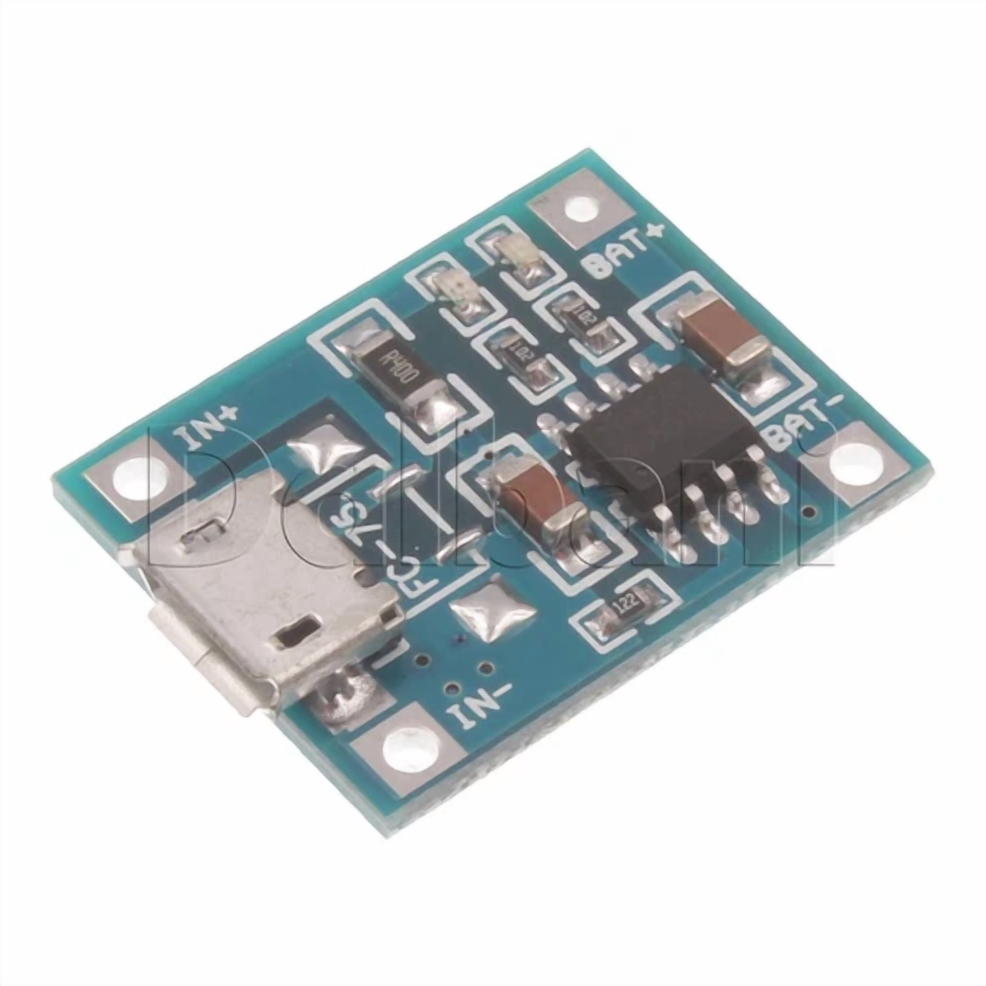 CRESTIN- 3Pcs New Tp4056 5V Micro Usb Lithium Battery Charging Board Arduino