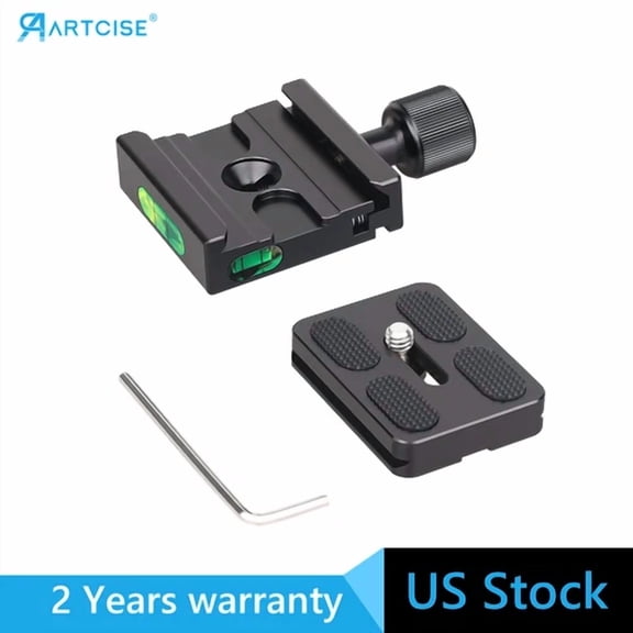 CRESTIN- 50Mm Quick Release Plate Quick Release Clamp Arca-Swiss Qr Clamp For Ball Head