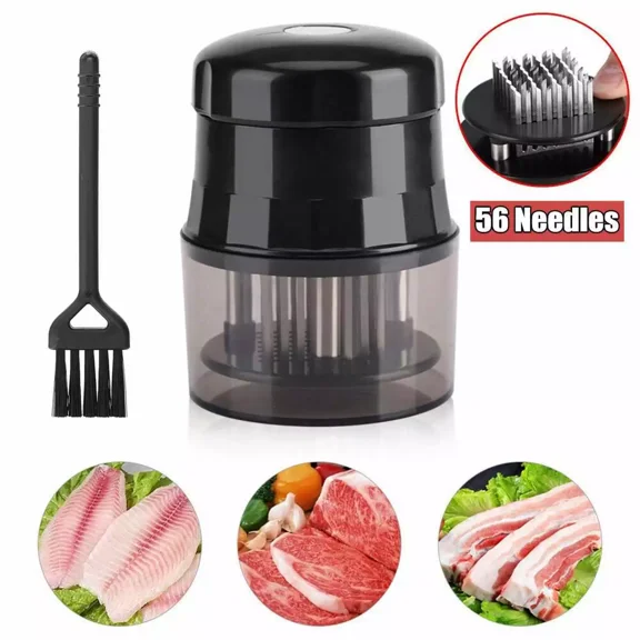 CRESTIN- 56 Blades Needle Meat Beaf Steak Tenderizer Mallet Kitchen Cooking Tools