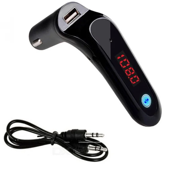 CRESTIN- 5V Wireless Bluetooth Car Fm Transmitter Radio Handsfree Mp3 Player/Usb Charger