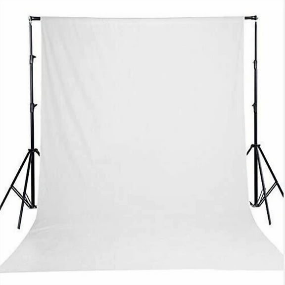 CRESTIN- 5X7Ft Solid Chromakey Photography Backdrop Video Studio Portrait 5X7Ft White