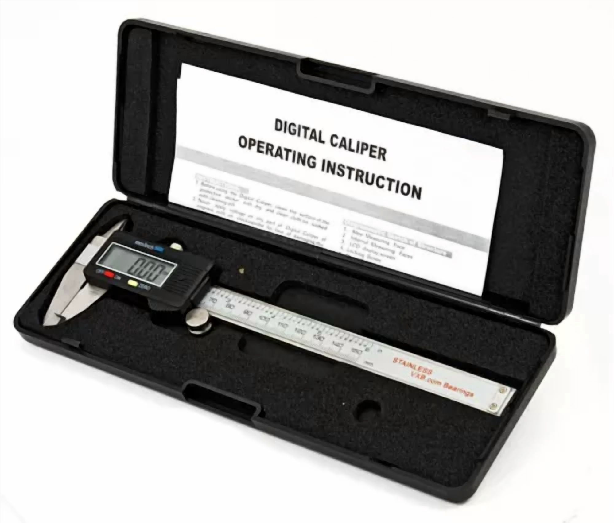 CRESTIN- 6 Inch Digital Electronic Vernier Caliper Measuring Tool With Lcd Display 150Mm