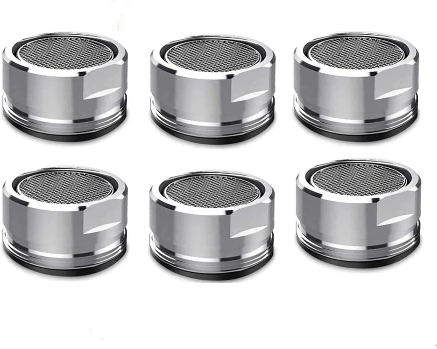 CRESTIN- 6 Pack Faucet Aerator 2.2 Gpm Bathroom Sink Aerator Free Shipping
