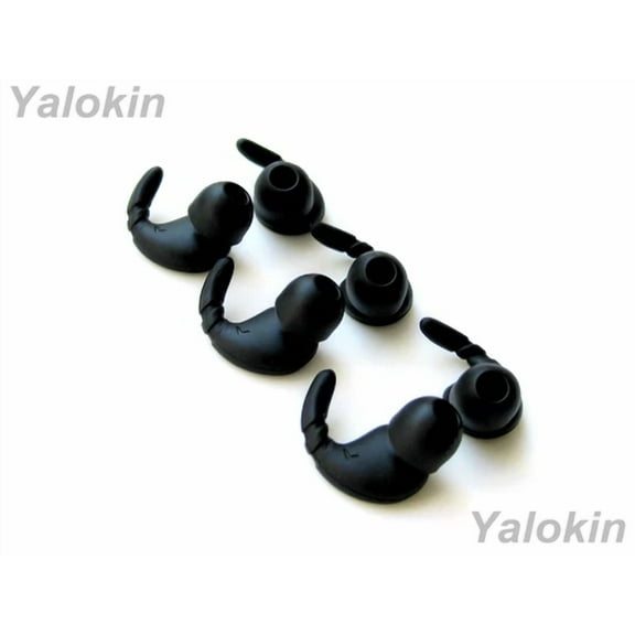 CRESTIN- 6Pcs (B-Nstb) L+R Stabilizer Eartips Earbuds For Boltune Bt-Bh001 Wireless