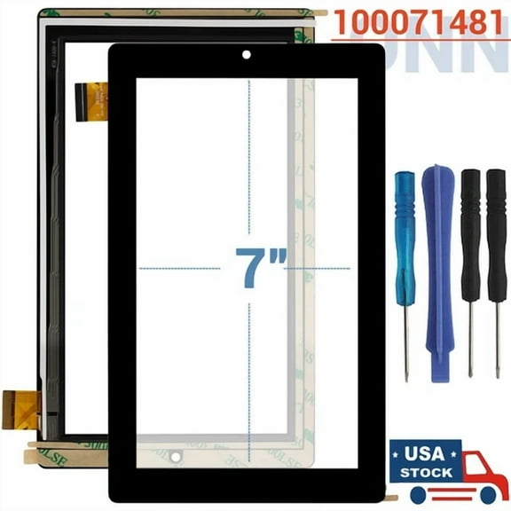CRESTIN- 7" Touch Screen Digitizer Glass Replacement For Onn Surf Tablet Gen 3 100071481