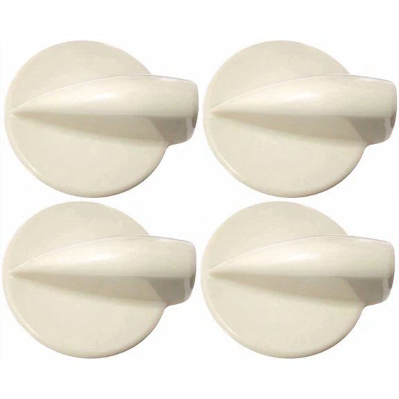 CRESTIN- 8182049 Bisque Washer Knob For Kenmore Whirlpool* 4 Packs