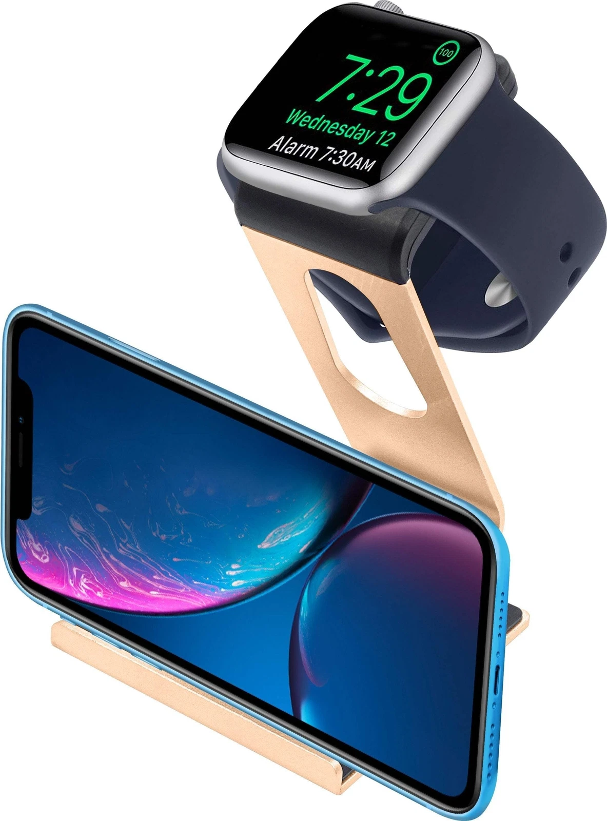 CRESTIN- Aduro Durable Docking Station Compatible With All Iphone/Iwatch Models Non-Slip