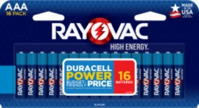 CRESTIN- Alkaline Batteries, Aaa, 16-Pk. 824-16Ltk