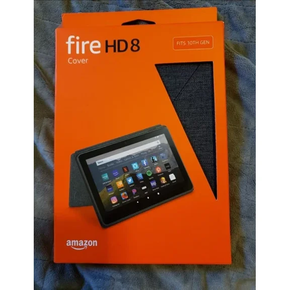 CRESTIN- Amazon Fire Hd 8 10Th Generation Tablet Cover - Charcoal Black
