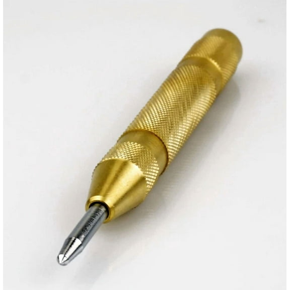 CRESTIN- Automatic Center Punch Strikes Surface W/O Hammer Spring Loaded Window Breaker