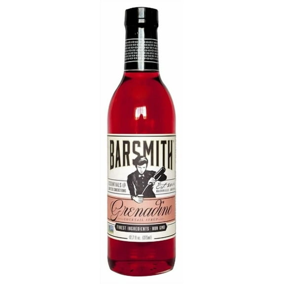 CRESTIN- Bar Essentials Grenadine Syrup, Sweet Cherry Cocktail Mixer For Shirley