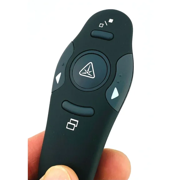 CRESTIN- Beboncool Rf 2.4Ghz Wireless Presenter Remote Usb Control Ppt D100-Us