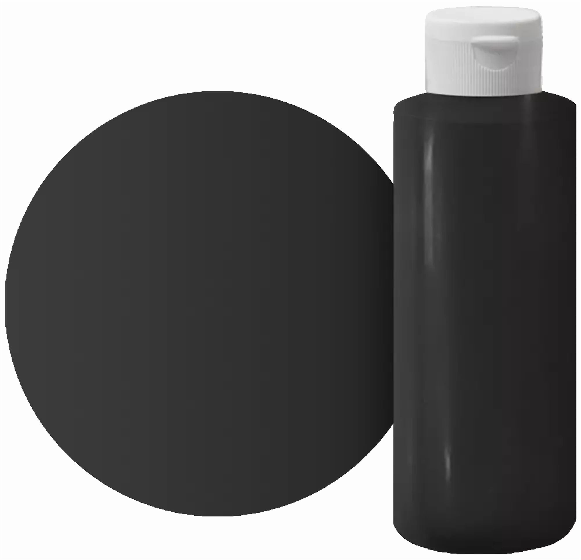 CRESTIN- Black Liquid Color Pigment Paint Dye For Epoxy Resin Art Colorant Gelcoat 4 Oz