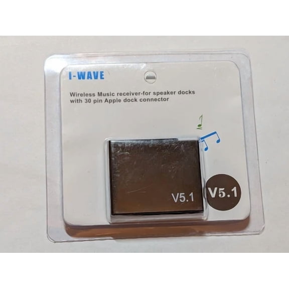 CRESTIN- Bluetooth 5.1 Audio Adapter Receiver for Bose Sounddock 30pin Music Dock Station