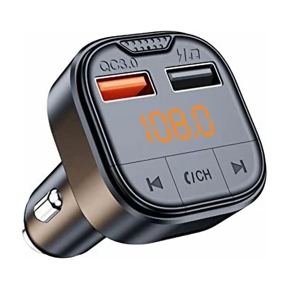 CRESTIN- Bluetooth Adapter For Carbluetooth Fm Transmitter For Car,Mp3 Player