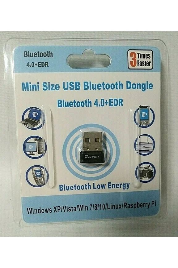 - Bluetooth Adapter For Pc Usb Bluetooth Dongle 4.0 Edr Receiver Techkey Wireless