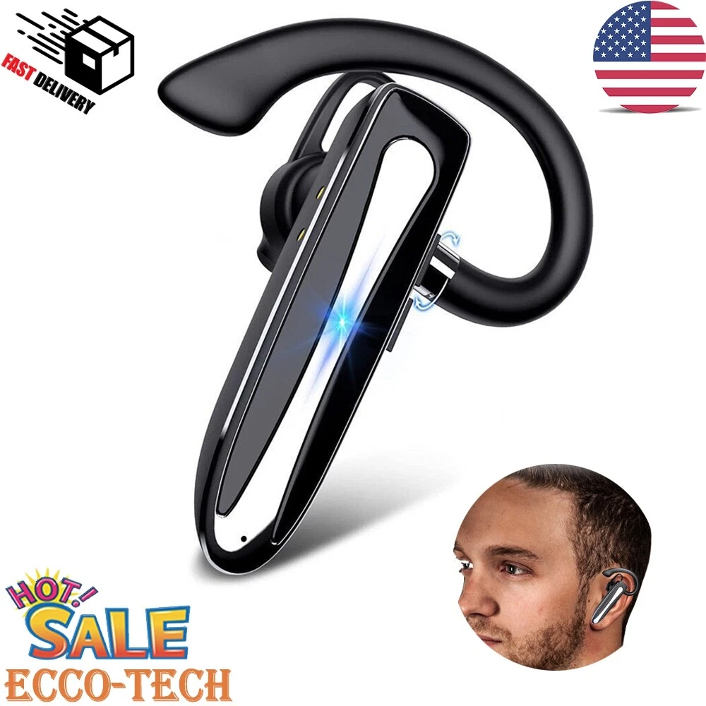 CRESTIN- Bluetooth Earphone Handsfree Mic Wireless Headset Headphone Earpiece Earbud