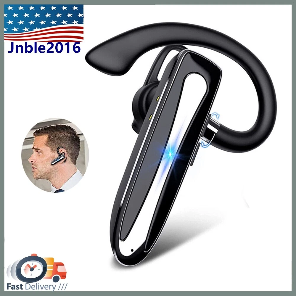 CRESTIN- Bluetooth Wireless Earpiece Trucker Handsfree Earphone Single Earbud Headset