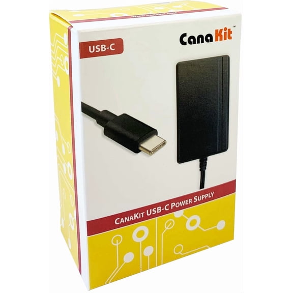 CRESTIN- Canakit 3.5A Raspberry Pi 4 Power Supply (Usb-C)