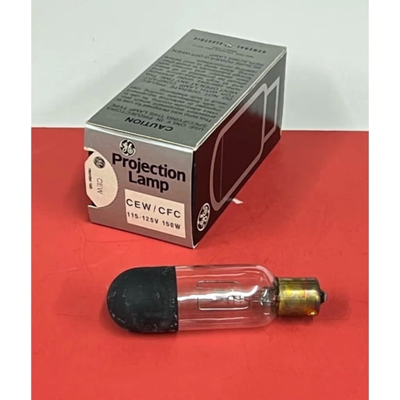 CRESTIN- Cew Cfc 150W 120-125V 25Hrs Photo Projection Light Bulb Lamp Projector New 29313