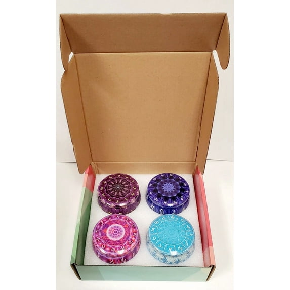 CRESTIN- Citronella Candles - Soy Wax Scented Candle - 4.5 Ounce X 4 Pack