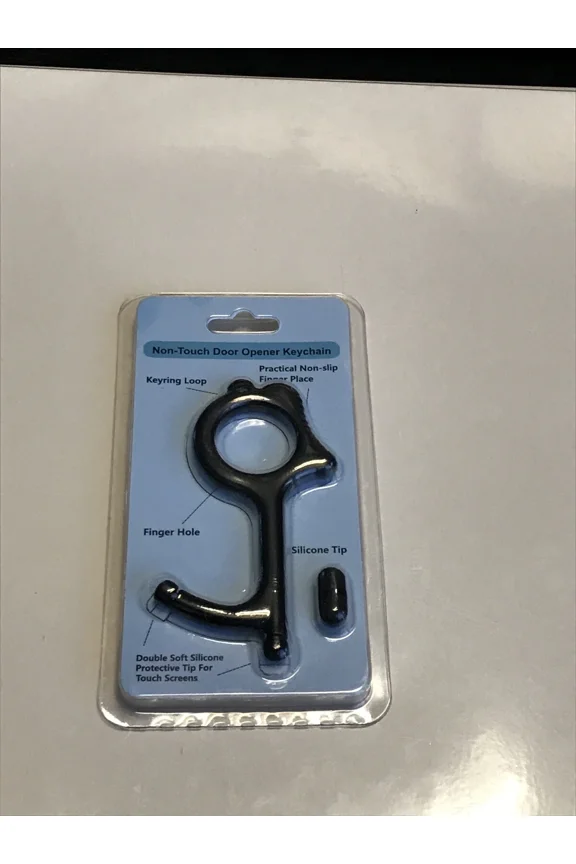 - Contactless Door Opener Tool Lead Free No Touch Button Pusher Stylus Keychain
