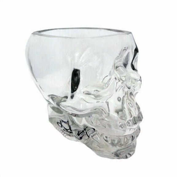 CRESTIN- Crystal Skull Shot Glass Bar Drinking Glass Mug Cocktail