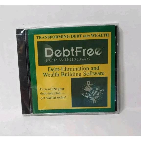 CRESTIN- Debtfree Wealth Building Pc Cd-Rom Software For Windows Debt-Elimination