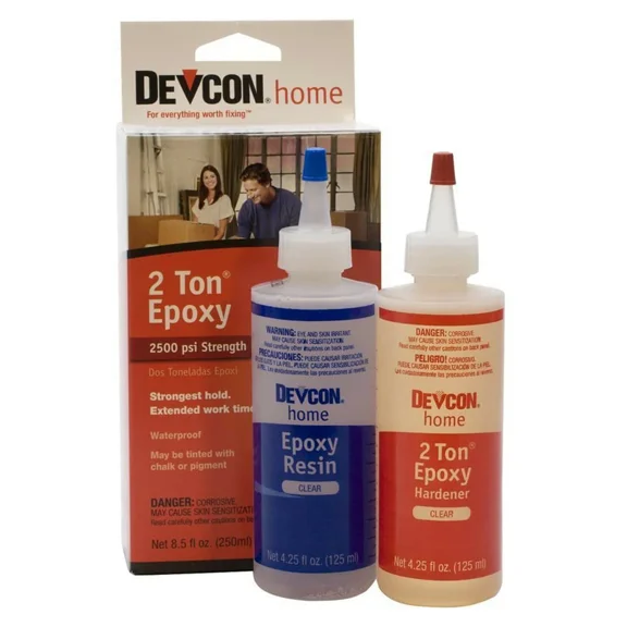 CRESTIN- Devcon 33345 S-33 2 Ton Crystal Clear Epoxy