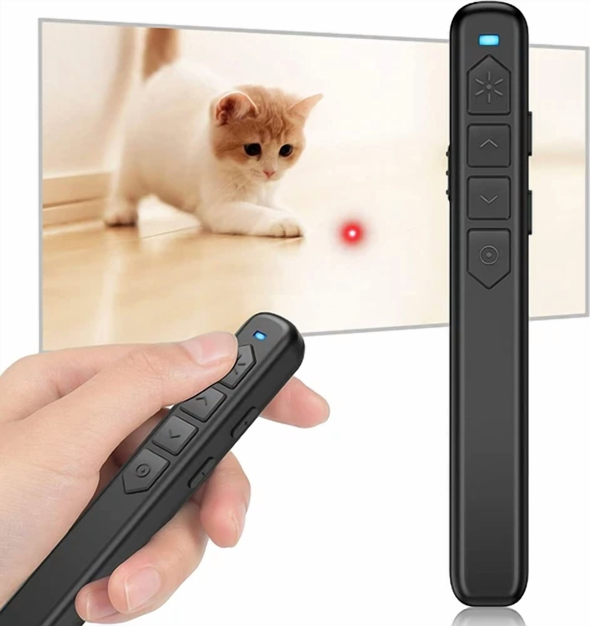CRESTIN- Dinofire Laser Pointer For Cats Dogs, Presentation Clicker Powerpoint Clicker